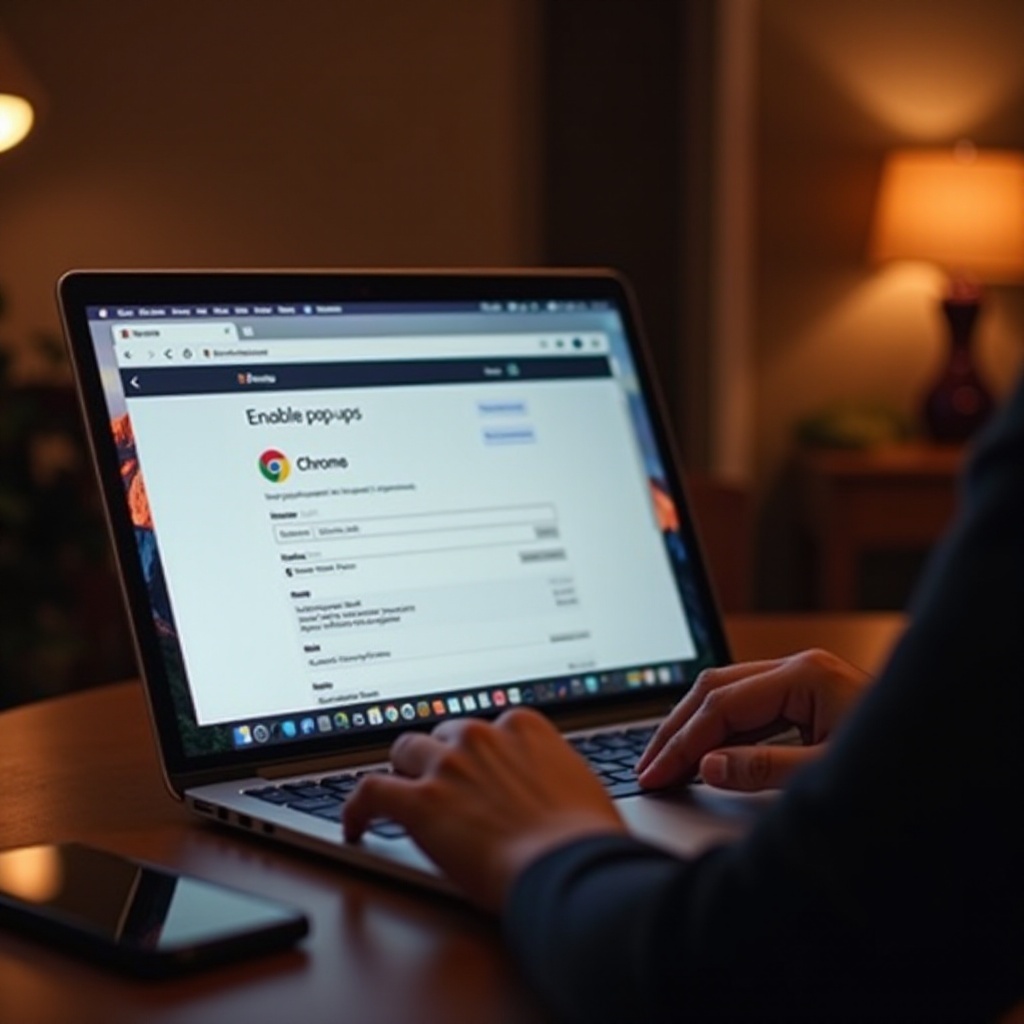 MacのChromeでポップアップを有効にする方法