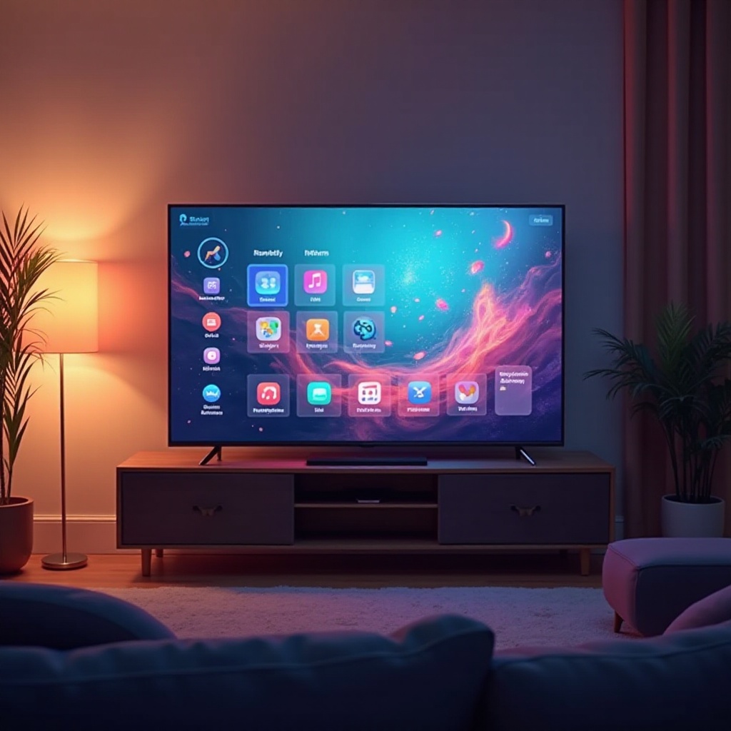 kullanımı kolay akıllı TV