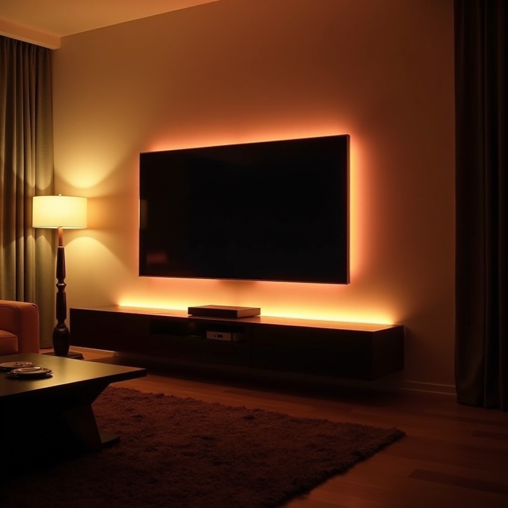 ไฟพื้นหลังทีวีที่ดีที่สุด
