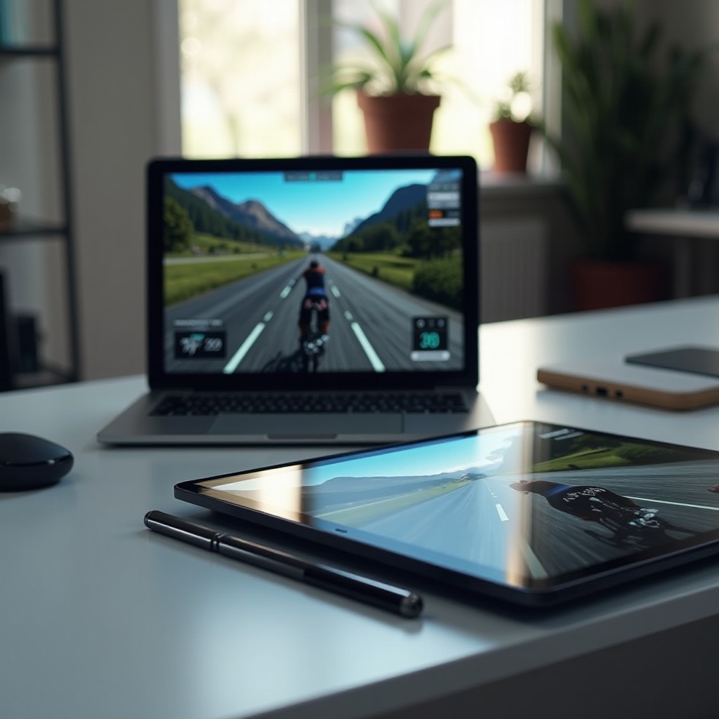 tablet terbaik untuk Zwift