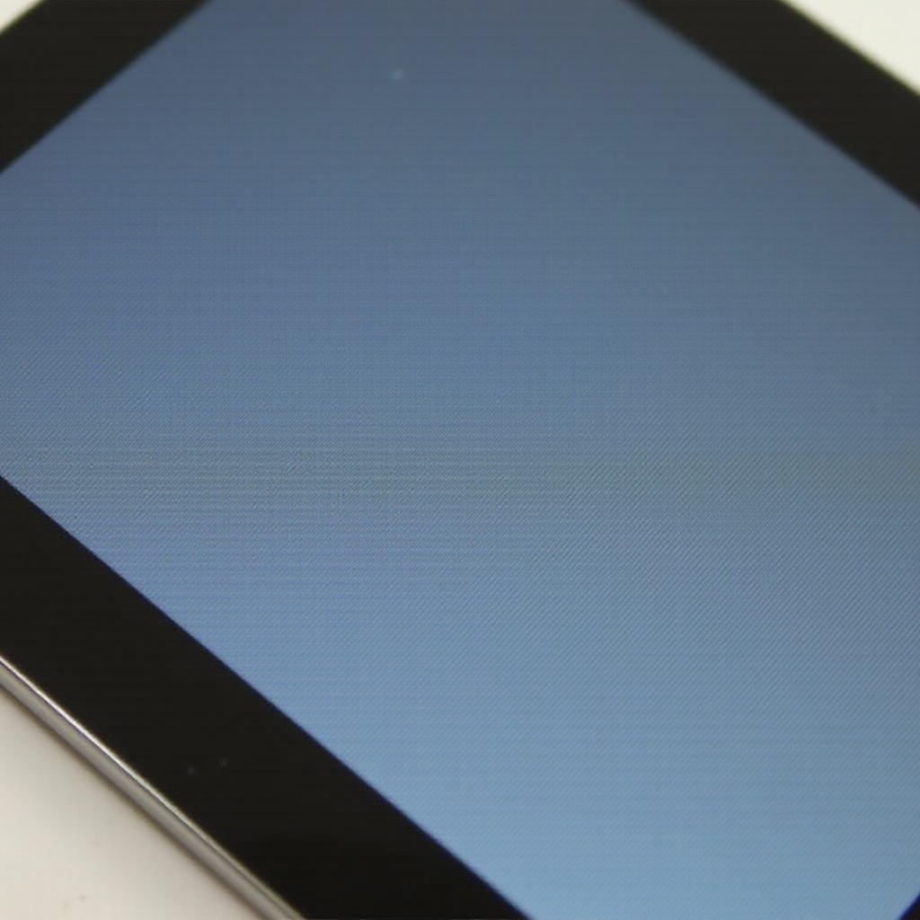 サムスンA9タブレットの問題 半分の画面
