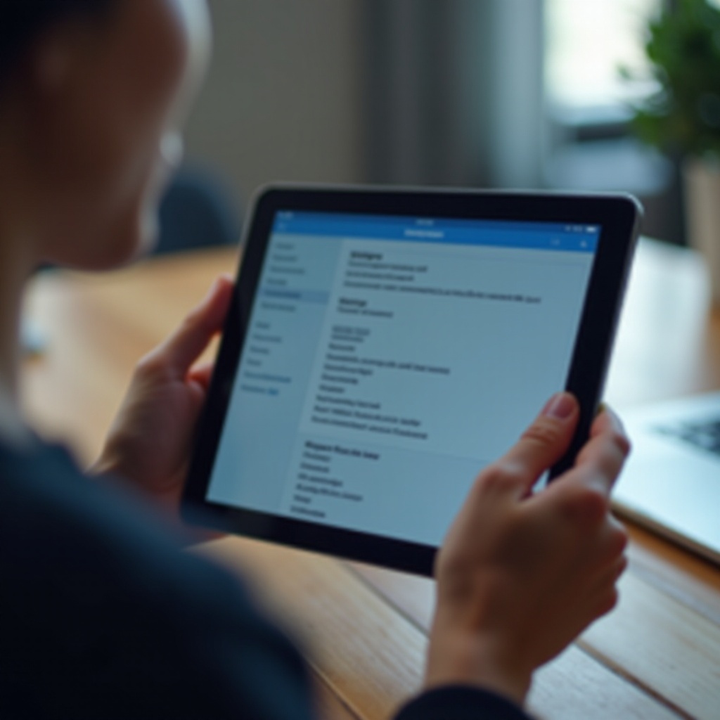 cara mengatur ulang tablet Galaxy tanpa kata sandi